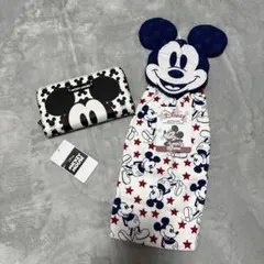 (Aldi限定) 新品　未使用Disney ミッキーマウス 長財布＆タオルセット