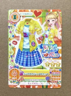 アイカツカード PZ ミラクルカジュアルセット　夏樹みくる