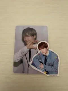 なにわ男子 藤原丈一郎 HARDWORK トレカ シールセット