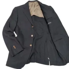 トゥモローランド　ロロピアーナ　テーラードジャケット　ネイビー　46