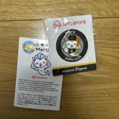 専用】大阪関西万博 シンガポール館 ピンバッジ マーリー - メルカリ
