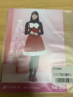 乃木坂46 賀喜遥香 2023クリスマス個別生写真5枚セット