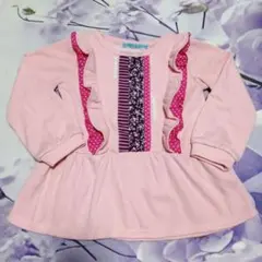 vianikukka ピンク 長袖カットソー 120