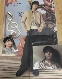 お値下げ中！BTS グク『GOLDEN』ポスター /トレカ/ポストカード