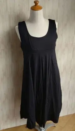 ◎未使用シンプル ワンピース 伸縮性マタニティ ブラック3L