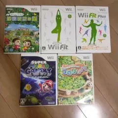 Wiiソフトセット 5本まとめ売り