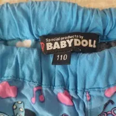 BABYDOLL ミニーマウス柄 半ズボン 110 ショートパンツ