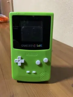 ゲームボーイカラー 本体 ライムグリーン IPS液晶 音量増幅