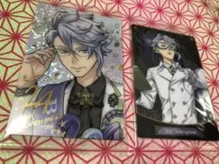 新品　ツイステ　ウエハースカード おめかしバースデー　アズール　箔押し