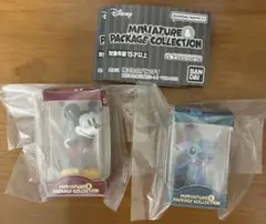 ディズニー　ミニチュア＆パッケージコレクション