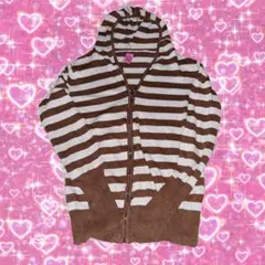 カーディガン パーカー