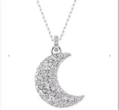 【美品】SWAROVSKI サブリマ　ネックレス　月　スワロフスキー