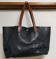 【高級】カルドアcaldoa プルアップ ヌメ革 レザー ショルダートートバッグ