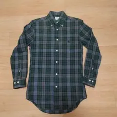 ネルシャツ ブルー