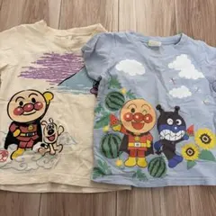 アンパンマン Tシャツ 2枚セット 100cm