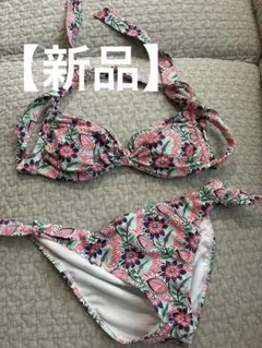 ALEXIA STAM セパレート水着 ビキニ 花柄 S リバーシブル - メルカリ