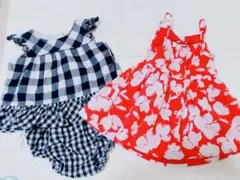 リゾートワンピース風ロンパース☆