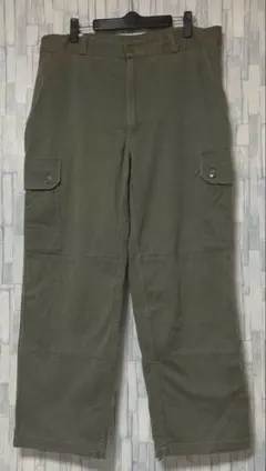 放出品　ミリタリー　カーゴパンツ　オリーブグリーン　サイズ46