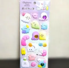 オバケーヌ マシュマロシール（またはフォームシール/ぷっくりシール）♡