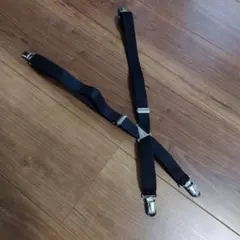블랙 스트레치 서스펜더 x 셰이프