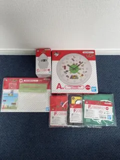 スーパーマリオ グッズ 一番くじ 時計 カレンダー ゲッソー タオル