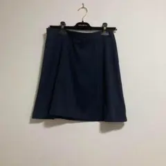 マイケルコース　ネイビー　スエットタイトスカート　ロゴ入りチャック　8