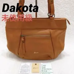 新品同様】DAKOTA ダコタ ルーチェ2 ショルダー バッグ キャメル 