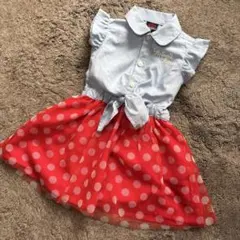 BABYDOLL ミニーマウス ワンピース 90