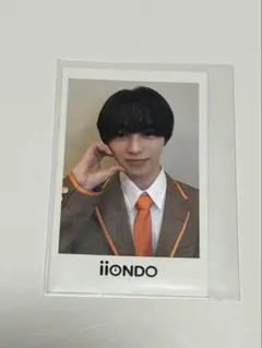 iiONDO 三村航輝 チェキ風ソロカード トレカ