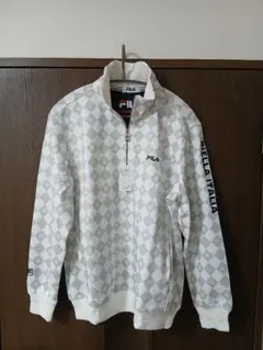 FILA ダイヤモンドパターン セーター M