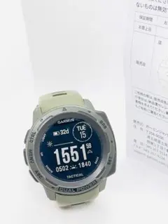 【美品】Garmin Instinct Dual Power Tactical