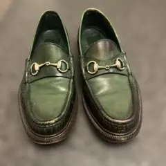 篠*幸様 GUCCI ローファー　グリーン 篠*幸様 GUCCI ローファー グリーン グッチ メンズシューズ/靴