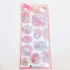 ウォーターシール マイメロディ キティ 立体シール サンリオ 海外限定シール ②