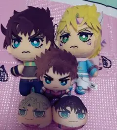 ジョジョの奇妙な冒険　ともぬい　おまんじゅう　系5点　ジョセフ　シーザー