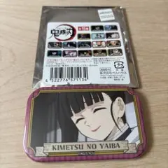 鬼滅の刃 缶バッジ 栗花落カナヲ