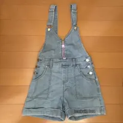 JENNI LOVE デニムショートオーバーオール 140〜150cm