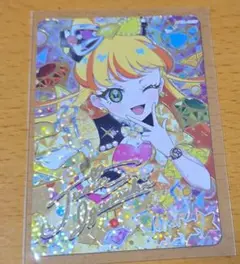 ひみつのアイプリ　じゅりあ　サインカード