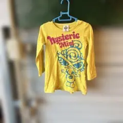 ち*ん様 №4 Hysteric Mini Tシャツ 90サイズ イエロー