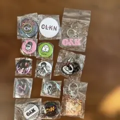 C&K キーホルダー缶バッジ13個セット