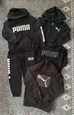 (難あり)PUMA パーカー ・トレーナー・スウェットパンツ 5点セット