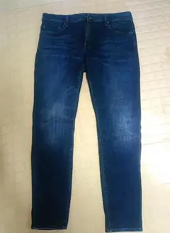 ダークブルースリムフィットデニム