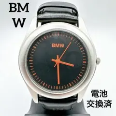 稼働品 BMW 純正 ロゴ 腕時計 ブラック文字盤 電池交換済 ヴィンテージ希少のサムネイル