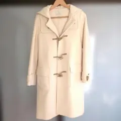 【美品】BEAUTY&YOUTH ダッフルコート ホワイト S レディース