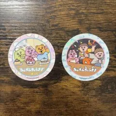 おぱんちゅうさぎ　まんまる焼き　シール2枚セット