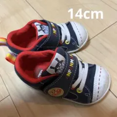 【値下げ】アンパンマン キッズシューズ 14.0EE ネイビー/レッド
