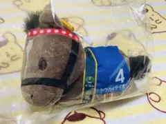 タイトーくじ　HORSE HEROES マスコットバッジ トウカイテイオー