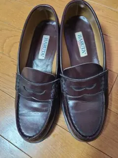 HARUTA ダークブラウン ローファー