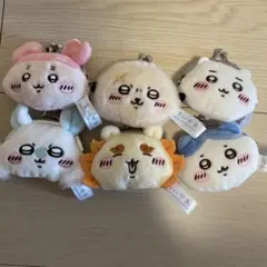 ちいかわ がま口ポーチぬいぐるみ 6種セット