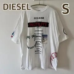DIESEL ディーゼル Tシャツ ホワイト Sサイズのサムネイル