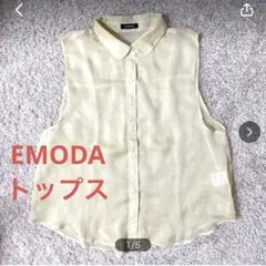 EMODA ノースリ　ブラウス　トップス　レディース　サイズMのサムネイル
